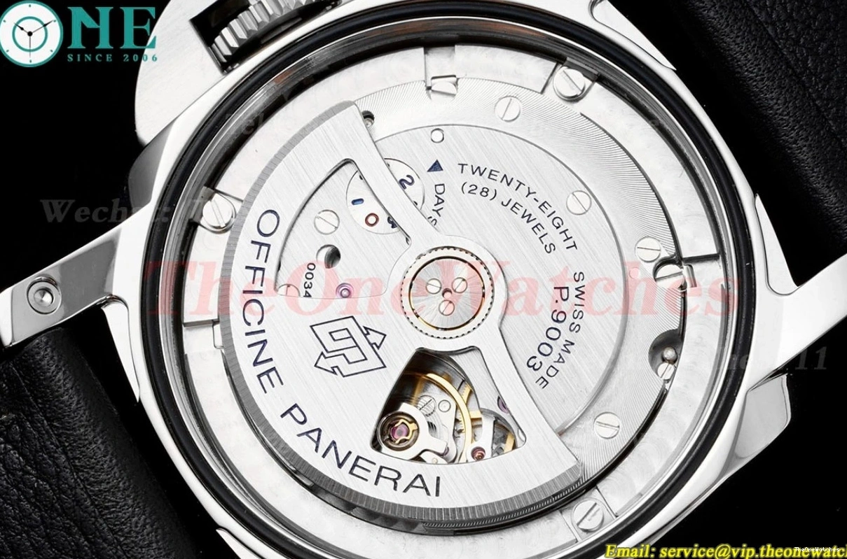 PAM531 VSF Black 44mm Super Clone Luminor Dial P9003 SS LE 0130